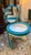 Blue Dilly Dally Dressing Table in Turquoise by Luigi Massoni for Poltrona Frau, 1968 For Sale - Image 8 of 14