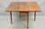 Brown Antique American Federal Tiger Maple Narrow Drop Leaf Breakfast Dining Table For Sale - Image 8 of 18