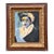 Vintage Expressionist Portrait Oil on Canvas For Sale