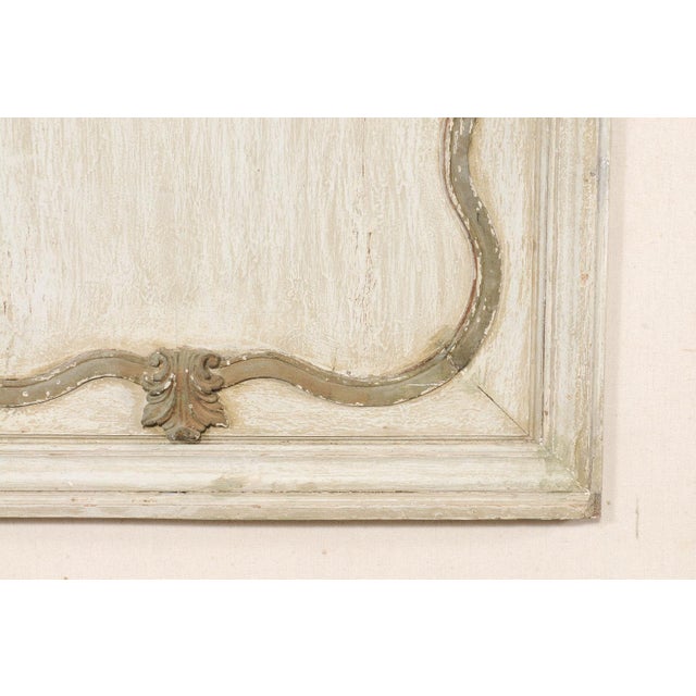 Wood French Antique Decorative Wall Plaque For Sale - Image 7 of 13