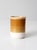 Vintage 1970s Brown Tan and Cream Ceramic Coffee Mug For Sale - Image 10 of 12