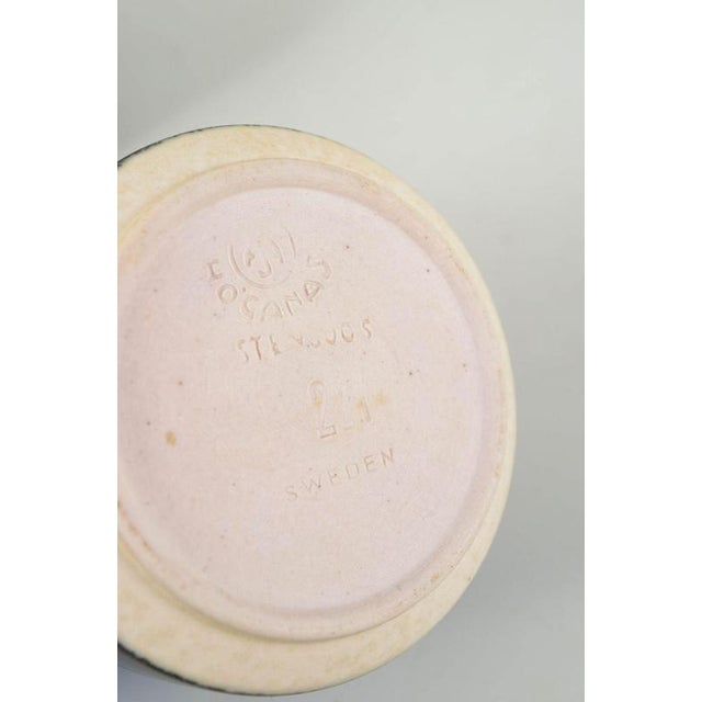Stoneware Lidded Jars by John Andersson for Höganäs, Set of 2, 1970s For Sale - Image 4 of 5
