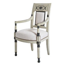 Neoclassical Directoire Armchair, 1960s. For Sale