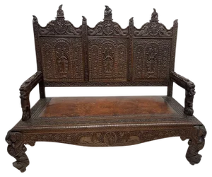 19th Century Indian Sofa
