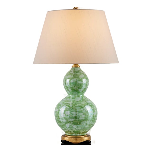 Currey & Company Eau de Nil Table Lamp For Sale