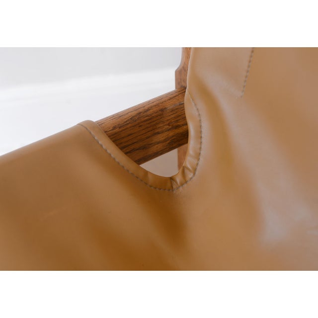 Douglas Heaslett Brown Saltman Safari Sling Lounge Chair For Sale - Image 14 of 15