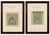 Pair of Islamic Architectural Ornament Prints, Konya Mosque Inscriptions, 1924 This attractive pair of original...