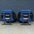Blue 20th Century Italian Blue Alcantara Leather Reclining Armchairs from Cinova,1980s, Set of 2 For Sale - Image 8 of 18