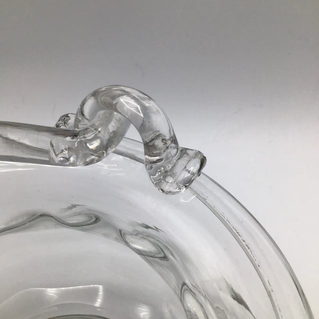 Venetian Glass Basket Bowl For Sale - Image 9 of 13