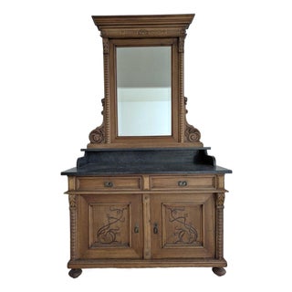 Antique Victorian Sideboard For Sale