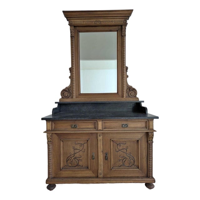 Antique Victorian Sideboard For Sale