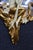 Late 20th Century Art Nouveau Style Figural Gilt Wall Mirror With Maiden and Floral Motif For Sale - Image 5 of 8