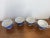1970s 1970s Liberty Blue Betsy Ross England 8 Pc Lot Cups Creamer Sugar Salt Pepper For Sale - Image 5 of 18