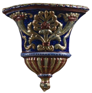 Ceramic Vase with Luster Finish