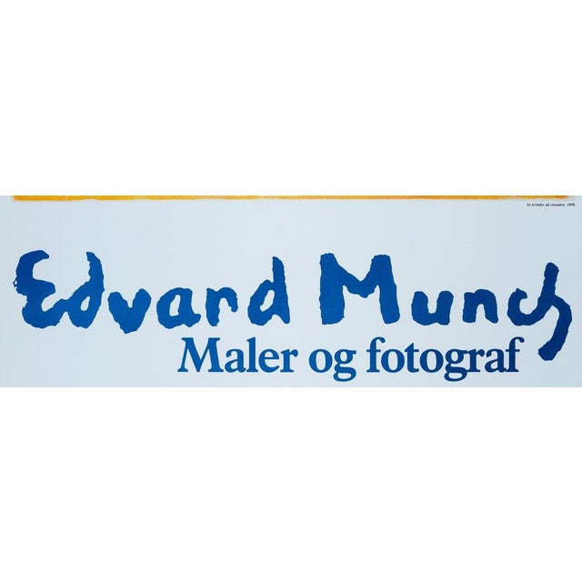 Deux Femmes Sur La Plage Poster after Edvard Munch For Sale - Image 4 of 6
