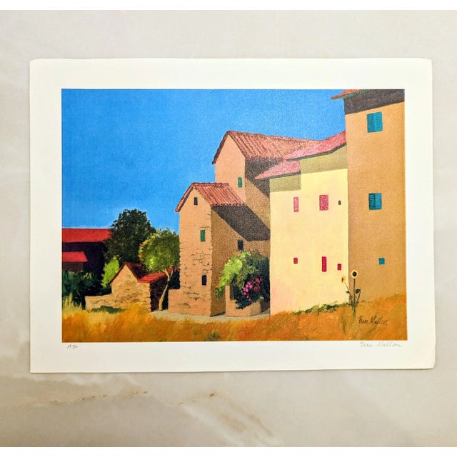 Paint Signed Limited Edition Print of Oil Painting of Italian Countryside For Sale - Image 7 of 7