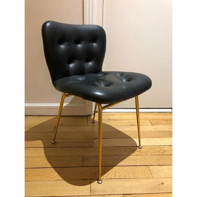 Black Lounge Chair For Sale - Image 8 of 12