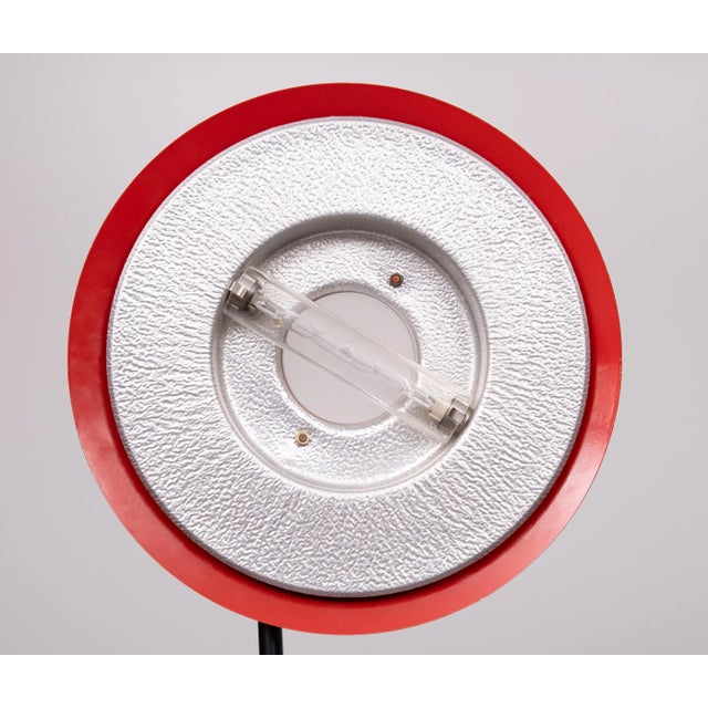 Metal Vintage Halogen Floor Lamp from Hala, 1980s For Sale - Image 7 of 8