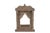 Indian Antique Indian Carved Teakwood Frame For Sale - Image 3 of 4
