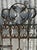 Vintage Boho Wrought Iron Gates - Set of 2 For Sale - Image 4 of 9