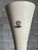 1950s Swedish Architectural Vase by Syco in Matte Ivory For Sale In Philadelphia - Image 6 of 9