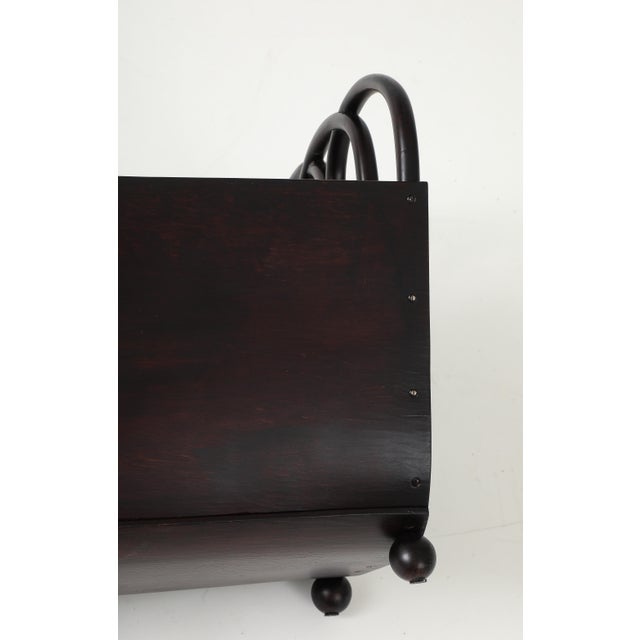 Early 20th Century Koloman Moser For J & J Kohn Magazine Holder For Sale - Image 5 of 12