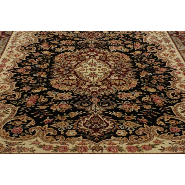 Vintage Chinese Kerman Rug, 07'09 X 09'06 For Sale In Dallas - Image 6 of 6