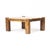 Mid-Century Brutalist Rustic Coffee Table in Oak For Sale - Image 11 of 11