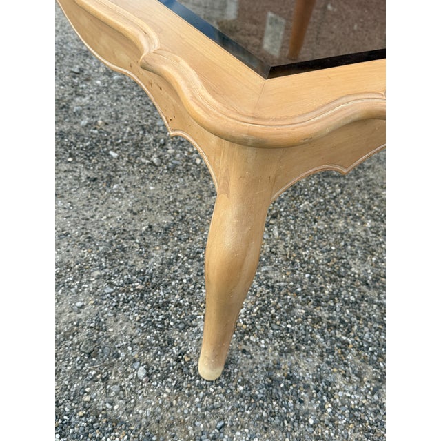 Ethan Allen Ethan Allen French Country Bisque Finish Coffee Table For Sale - Image 4 of 6