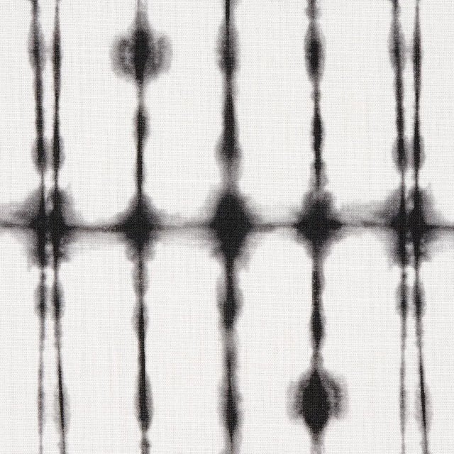 Abstract Sample - Schumacher x Victor Glemaud Julie Fabric in Black For Sale - Image 3 of 4