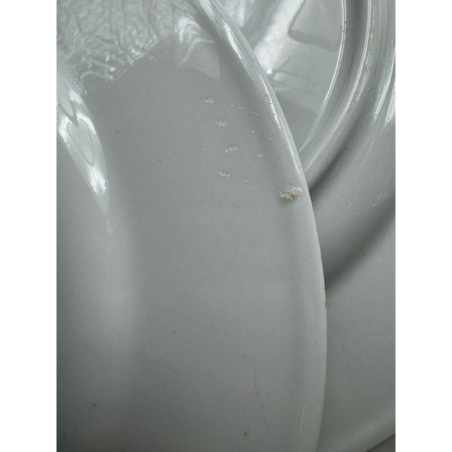 1990s Sarreguemines France Porcelain Pyroblan Custom Made Plates- Set of 6 For Sale In New York - Image 6 of 11