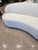 Off-white New Bernhardt Mid Century Style Curved Cloud Sofa For Sale - Image 8 of 11