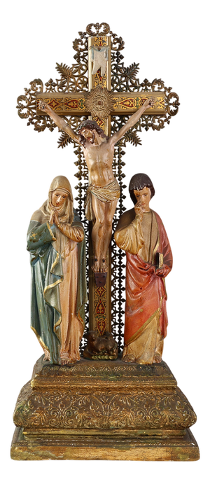 19th Century Neo‑Gothic Crucifix, France