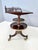 Vintage Walnut Serving Cart Table with 2 Sliding Shelves, Italy For Sale - Image 9 of 12