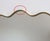 1960s Vintage Italian Wall Mirror with Brass Frame in the style of Gio Ponti, 1960s For Sale - Image 5 of 13