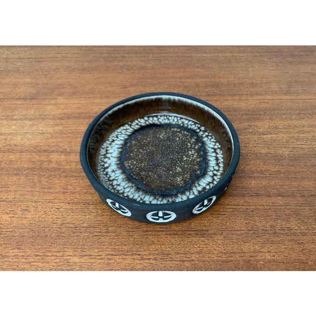 Mid-Century Danish Studio Pottery Bowl from Frank Keramik, 1960s For Sale - Image 6 of 14