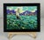 Oil painting Under Sails in the Endless Sea Oleksiy Ivanyuk captures the dynamic energy of open water, where a small...