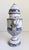 Pair of Mid-Century French Hand Painted Faience Urns With Ram Head Handles For Sale - Image 17 of 18
