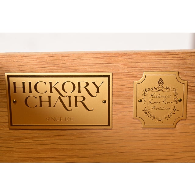 Hickory Chair Georgian Carved Mahogany Highboy Dresser For Sale - Image 9 of 13