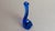 Royal Blue Cobalt Blue Crystal "Bone" Series Candlestick by Elsa Peretti for Tiffany For Sale - Image 8 of 10