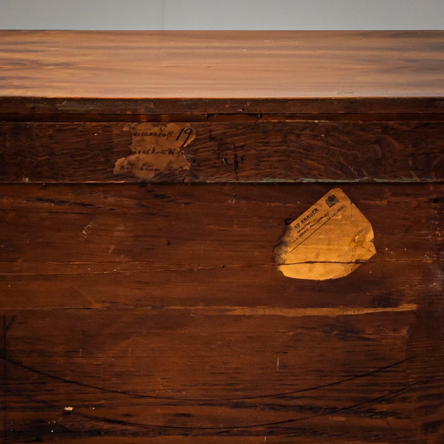 Biedermeier Demi-Cabinet With Pilasters, Circa 1820 For Sale - Image 12 of 12
