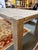 Restoration Hardware Reclaimed Oak Wood Dining Table For Sale - Image 12 of 12