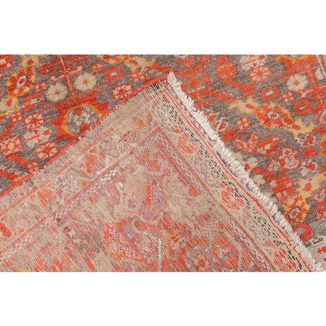 Antique Malayer Rug 5'5'' x 9'10'' For Sale - Image 4 of 12