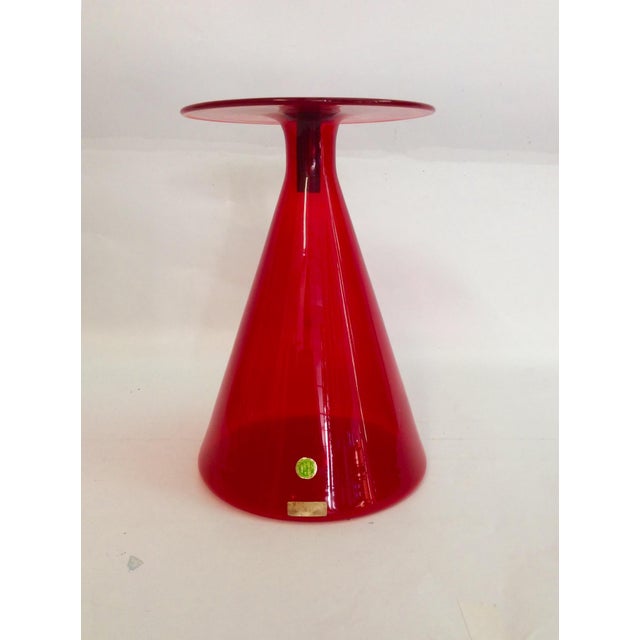Murano Glass Vase by Gino Vistosi, Italy, 1960s For Sale - Image 10 of 10