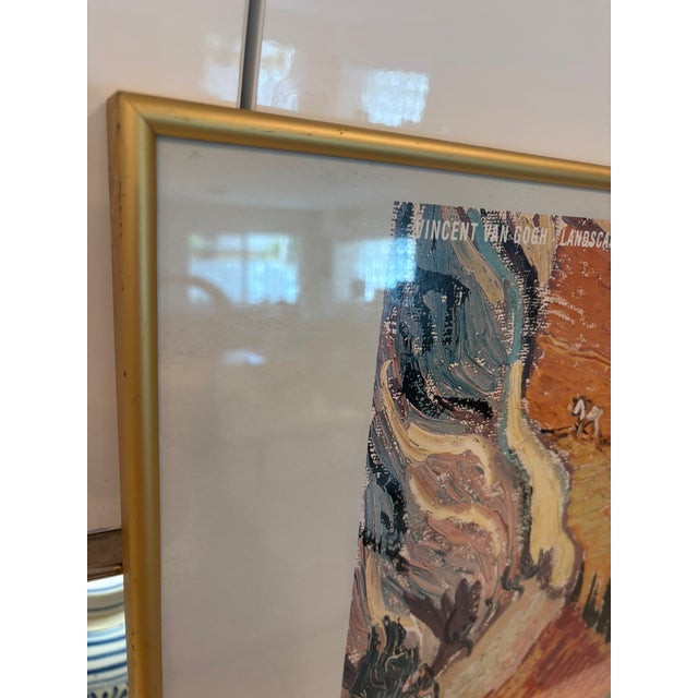 Vintage State Hermitage Museum Van Gogh Hidden Treasures Revealed Framed Exhibition Poster For Sale - Image 4 of 18