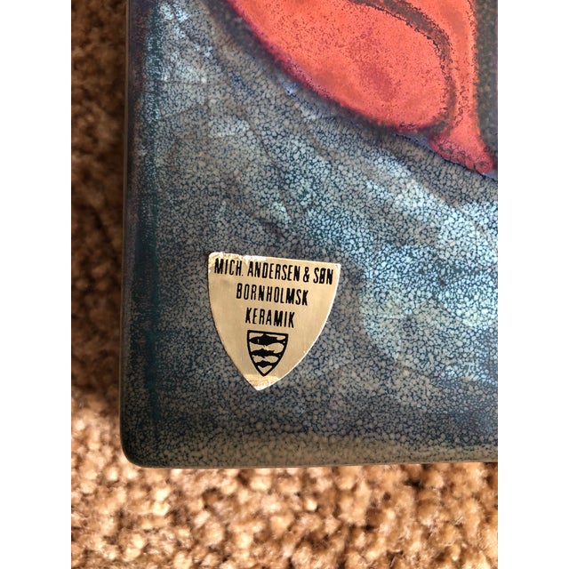 Ceramic 1970s Three Cats Wall Plaque by Michael Andersen & Son Ceramics For Sale - Image 7 of 9