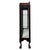 Antique Early 20th Century English Edwardian Mahogany Vitrine Cabinet For Sale - Image 10 of 11