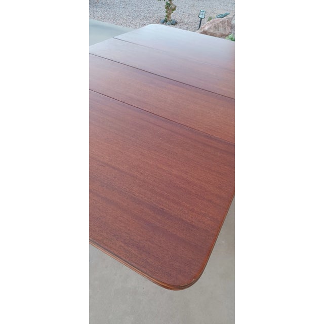 Vintage Duncan Phyfe Style Drop Leaf Table For Sale - Image 9 of 10