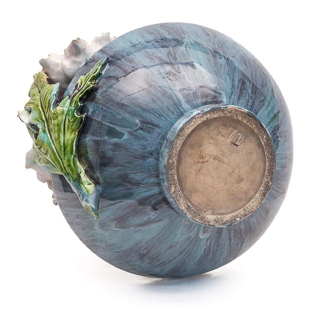 Large Art Nouveau Vase, 1890s For Sale - Image 12 of 14