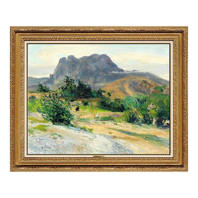 Mid 20th Century Le Montagne Le Soir, Gaston Sebire For Sale